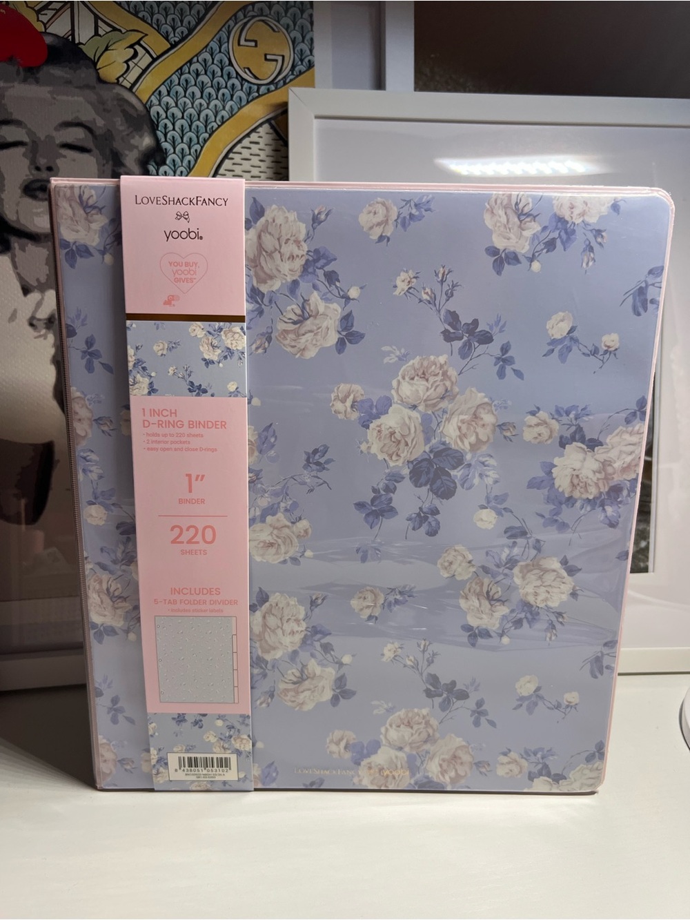 LoveShackFancy x Target - Yoobi
Everblooming Rosettes 1" Binder